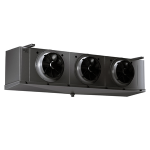 Evaporador industrial cúbico ECO ICE-43 A10 con separación de aleta de 10mm, 3 hélices Ø450 mm