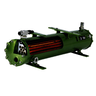 Condensador multitubular de agua Horizontal K, versión estándar BITZER K573-H2