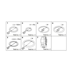 Kit juntas para reparación DANFOSS SVA-ST65 148B6064
