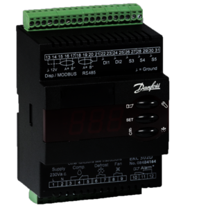 Controlador electrónico Carril DIN EKC-302D DANFOSS 4 relés
