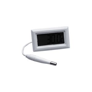 Termo-higrómetro digital panelable -50 a +70ºC color blanco