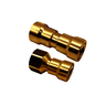 Kit 2 uniones rectas tubo 1/4" x 1/4"HSAE IPER-LINK/S/4-4F